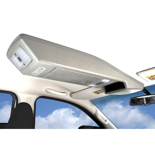 Roof Console Suitable for Nissan Navara D40 RX King / Extra Cab  11/2005 - 03/ 2015
