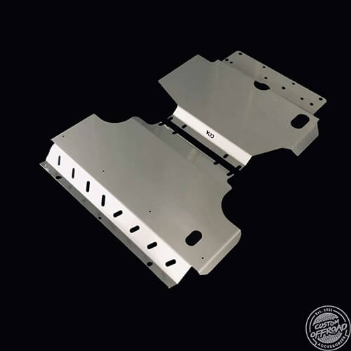 2 Piece Kit Front & Diff/Sump Plates Suitable for Nissan Pathfinder R51 2005 - 2015