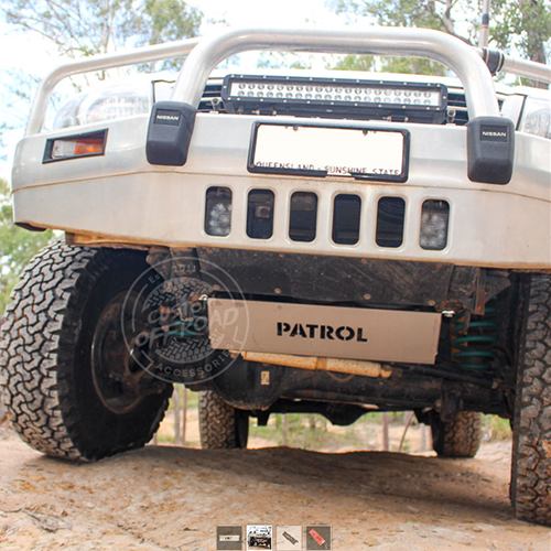 Radiator/Steering Arm Guard Suitable for Nissan Patrol GU & GQ