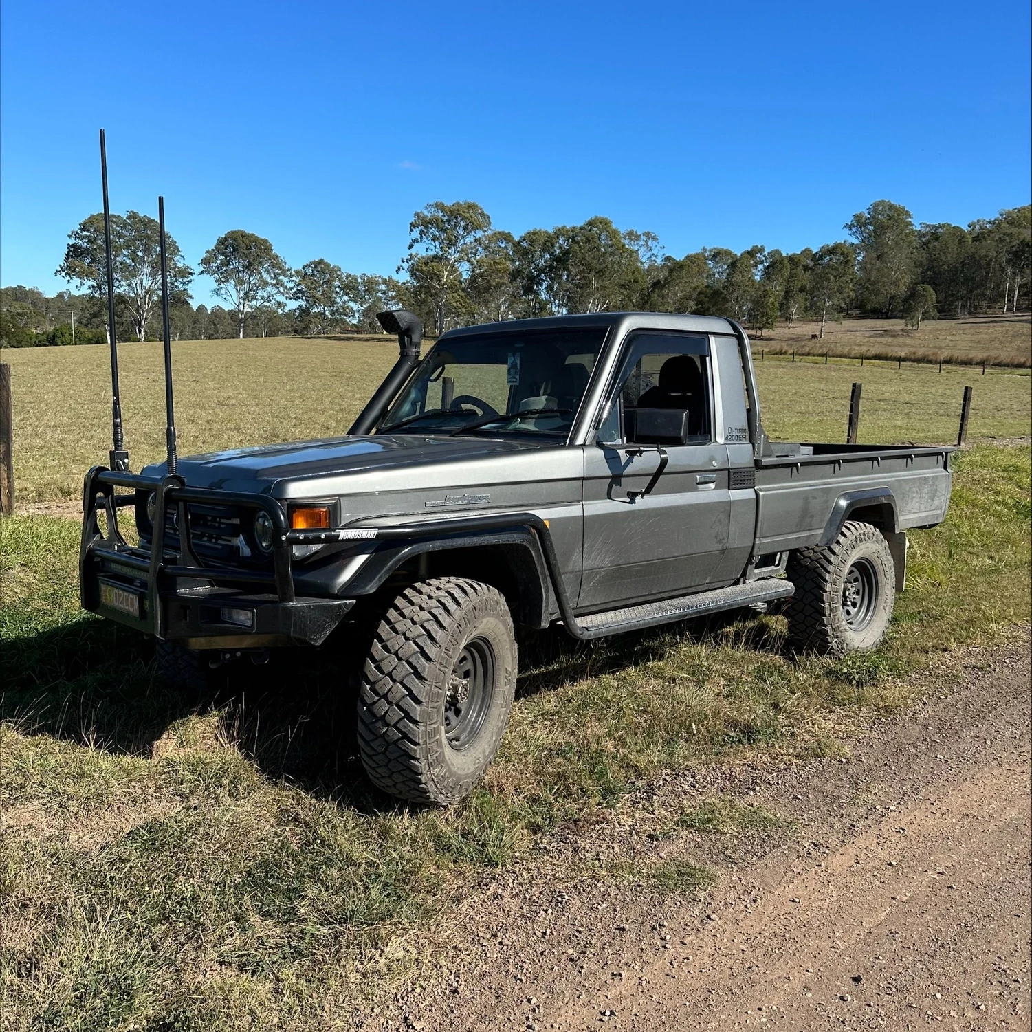 Front Flares Suitable for PRE-VDJ Toyota 74 / 75 / 78 / 79 series Landcruiser Pre 2007