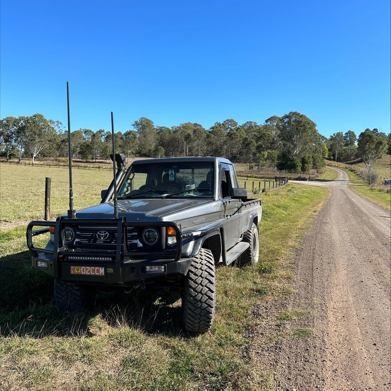 Factory Style Flares Suitable for Toyota Landcruiser 75 / 79 Series Styleside Ute Pre VDJ Pre 2007