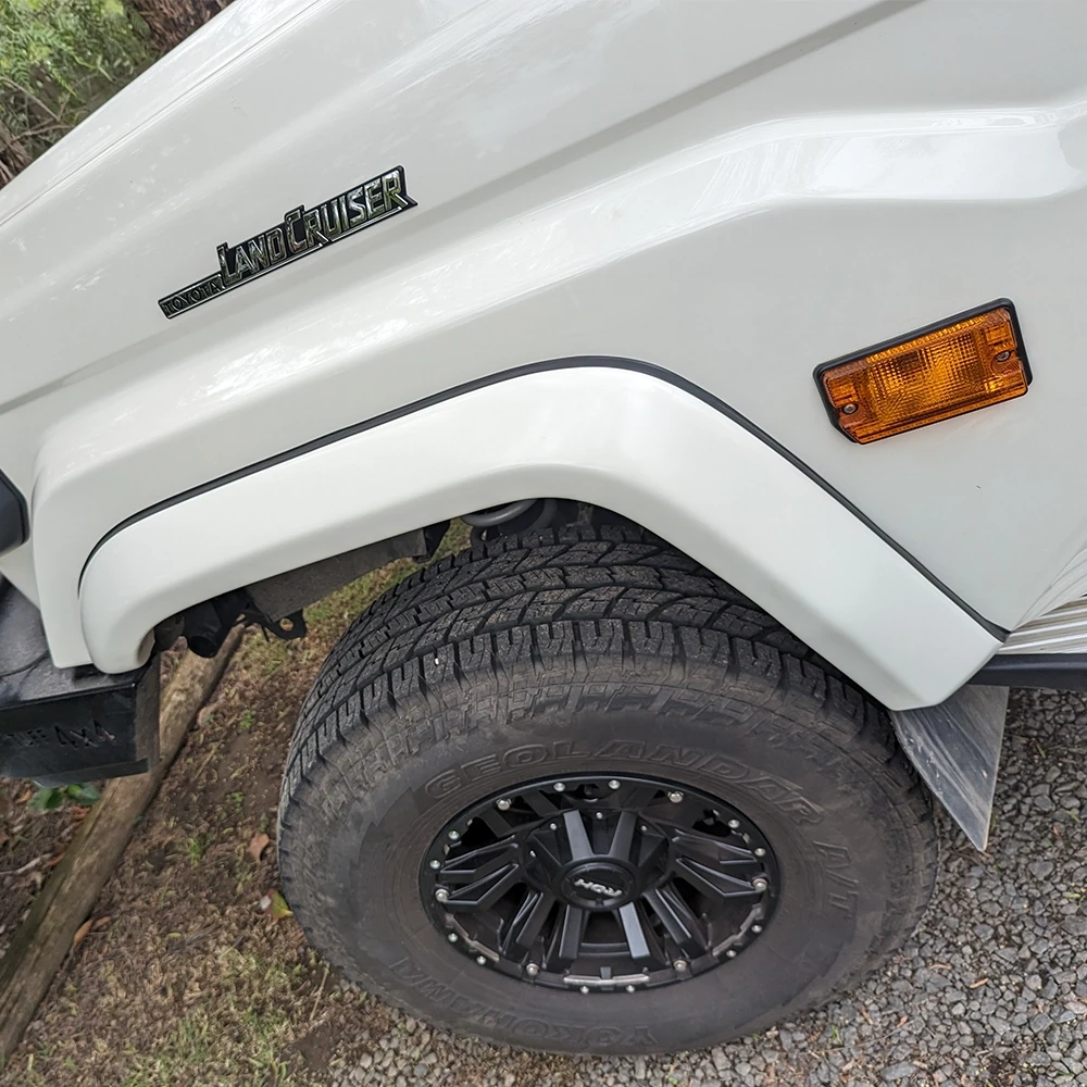 Front Factory Style Flares Suitable for Toyota 79 Series Landcruiser GDJ79 / VDJ79 Series 2007+ and 2023+