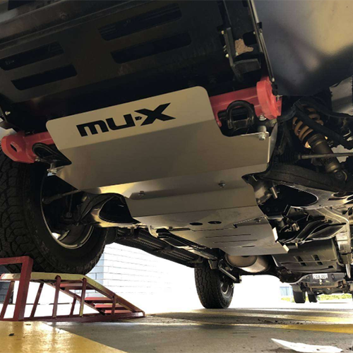 3 Piece Bash Plate Set; Front, Diff/Sump & Transmission Suitable for Isuzu MU-X