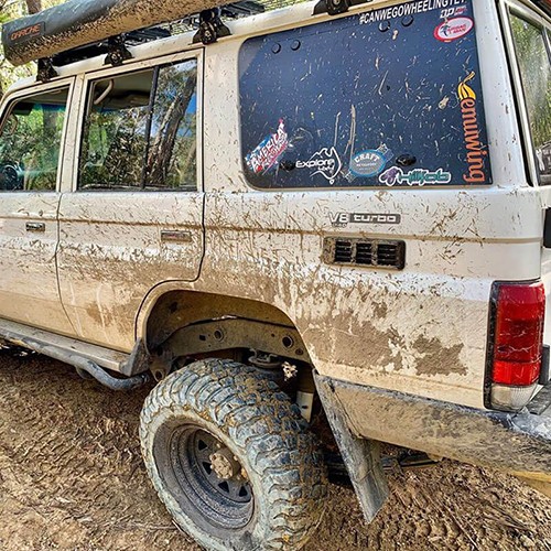 Gull Wing Window Suitable for Toyota Land Cruiser 76 Series 2007 - On