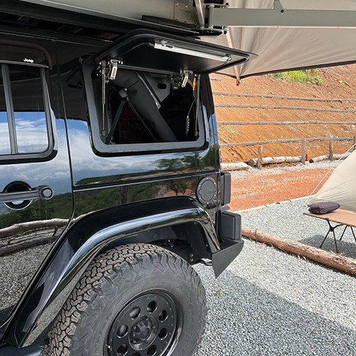Gull Wing Window Suitable for Jeep JK Unlimited 2007-2018