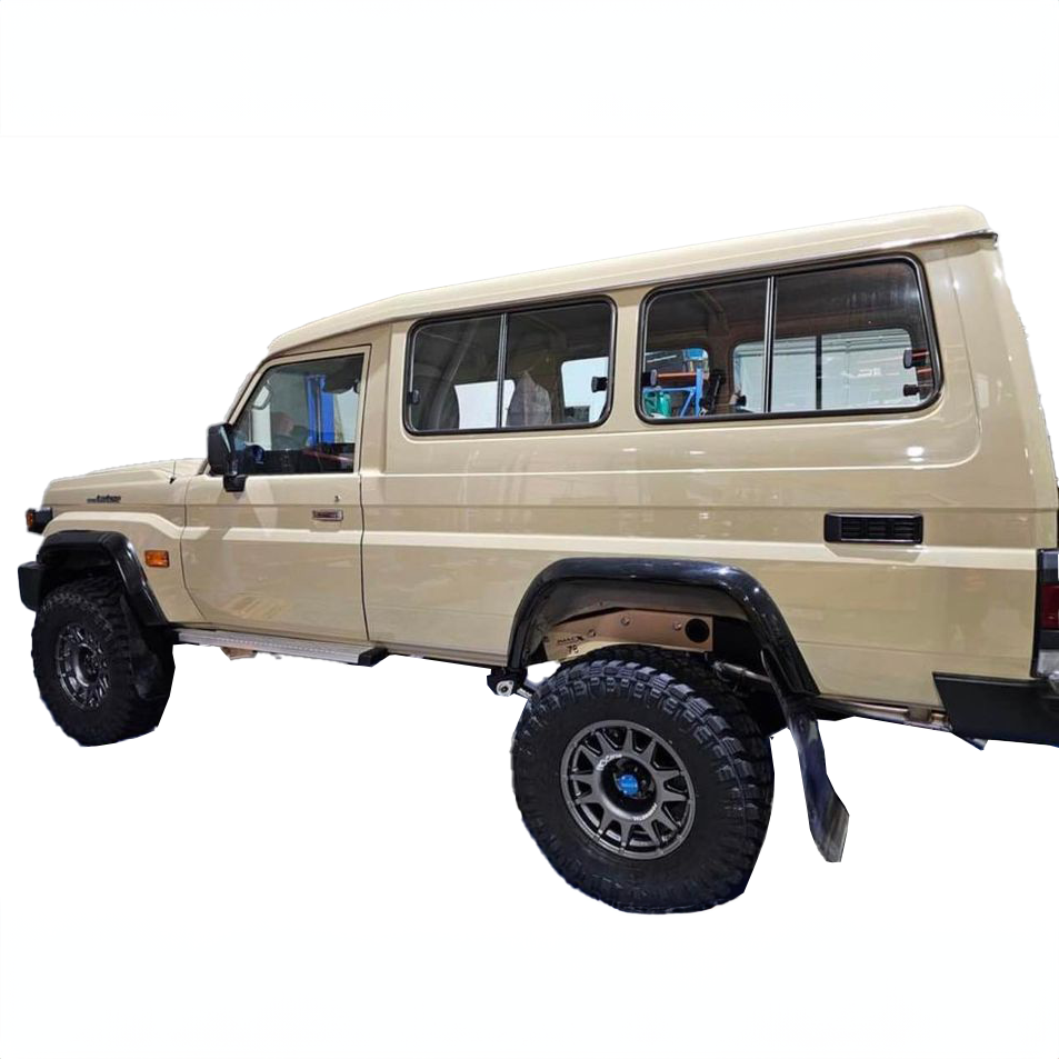 Factory Style Flares Suitable for Toyota 70 Series Landcruiser Troop Carrier Troopy GDJ78 / VDJ78 Series 2007 on & 2023+ Models