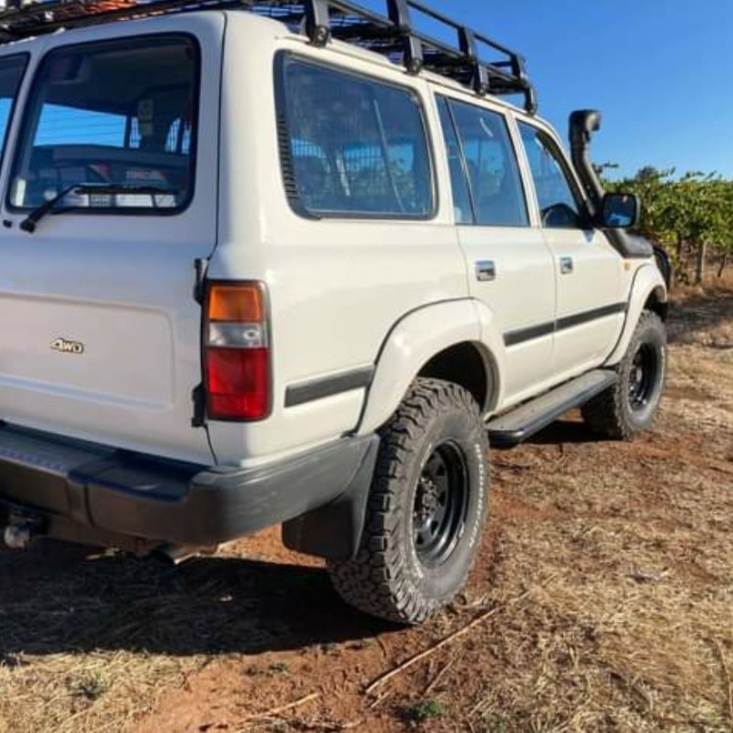 30mm Factory Style Flares Suitable for Toyota 80 Series Land Cruiser 1990–1997