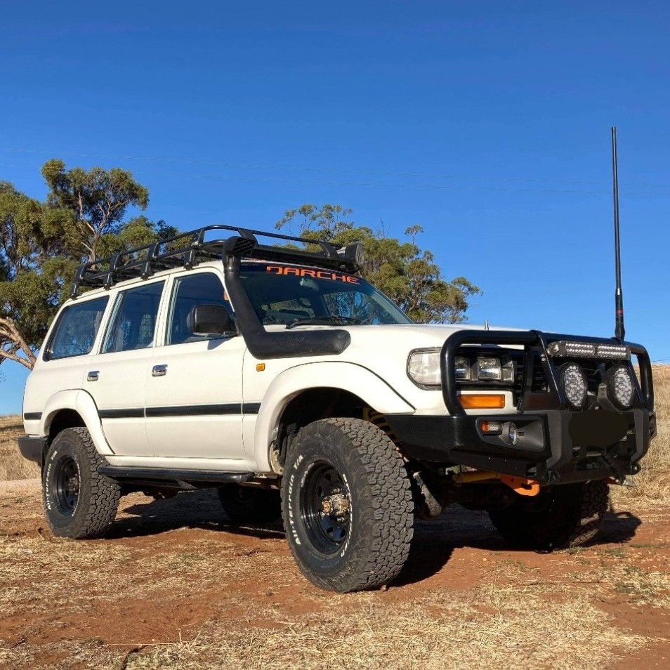 30mm Factory Style Flares Suitable for Toyota 80 Series Land Cruiser 1990–1997