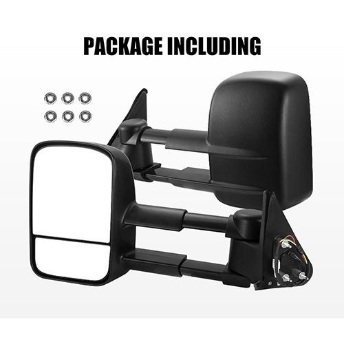 Extendable Towing Mirrors Suitable for Toyota Prado 120 2003-2009