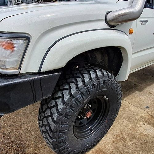 Factory Style Flares Suitable for Toyota Hilux 1998-2005 Front Pair