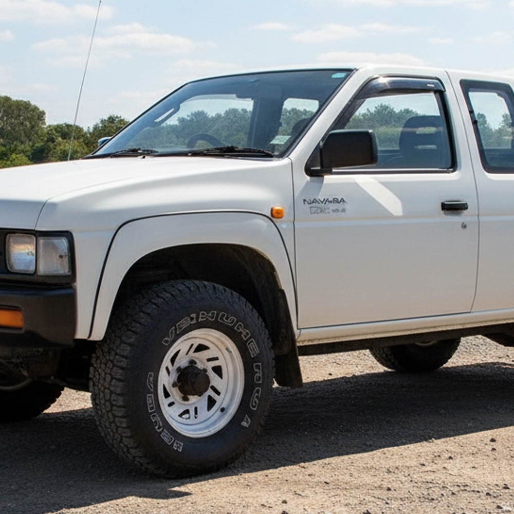 Factory Style Flares Suitable for Nissan Navara D21 92-97 Dual Cab (Set of 4)