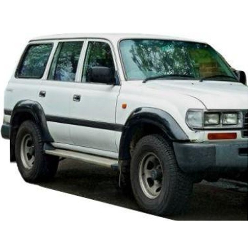 50mm Factory Style Flares Suitable for Toyota Landcruiser 80 series GLX '92-On Front & Rear