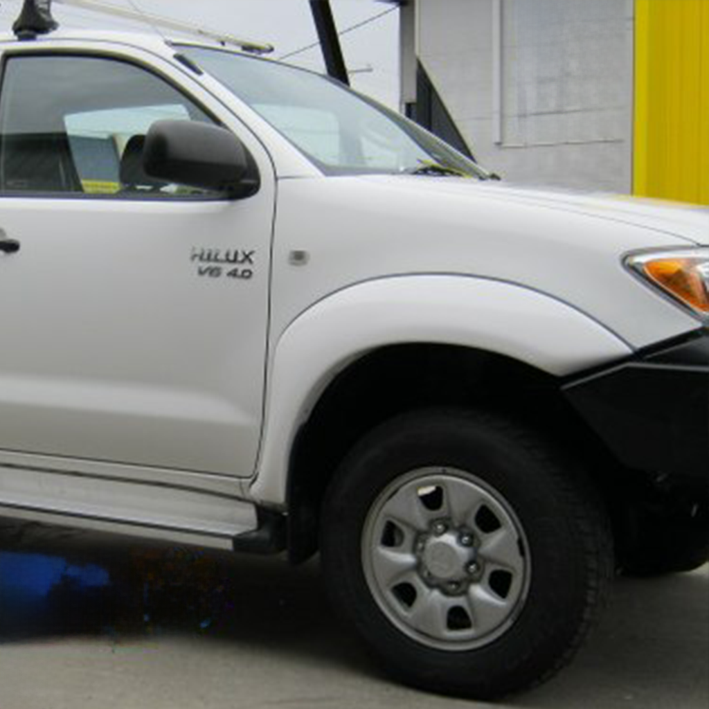 Factory Style Flares Suitable for Toyota Hilux 05 - 11 with Bullbar Front Only