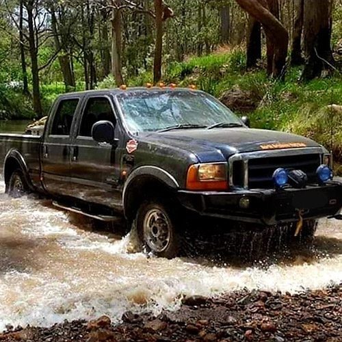 Factory Style Flares Suitable for Ford F250 Super Duty 1999-2004 Front Only