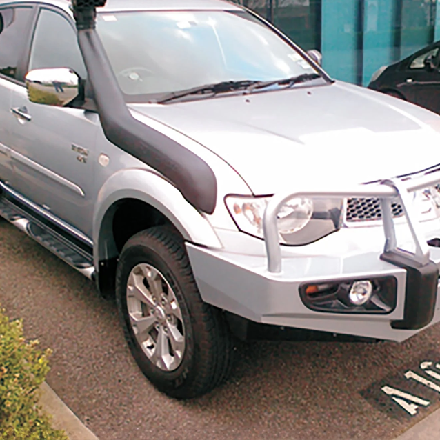 Factory Style Flares Suitable for Mitsubishi Triton ML/MN July '06-On Front Only with BullBar