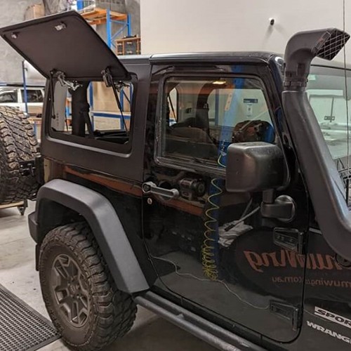 Gullwing Window Suitable For Jeep Wrangler JK (2 door) 2011 to 2018
