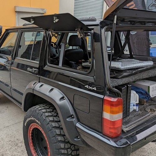 Gullwing Window Suitable For Jeep Cherokee XJ (4 door) 1984 to 2001