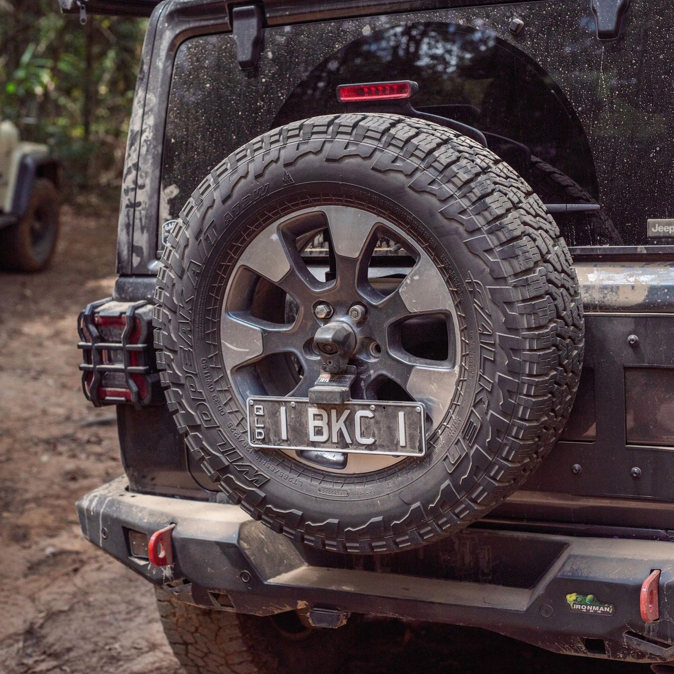 Rear License Plate Relocation Bracket Suitable For 2018+ Jeep Wrangler JL & JLU