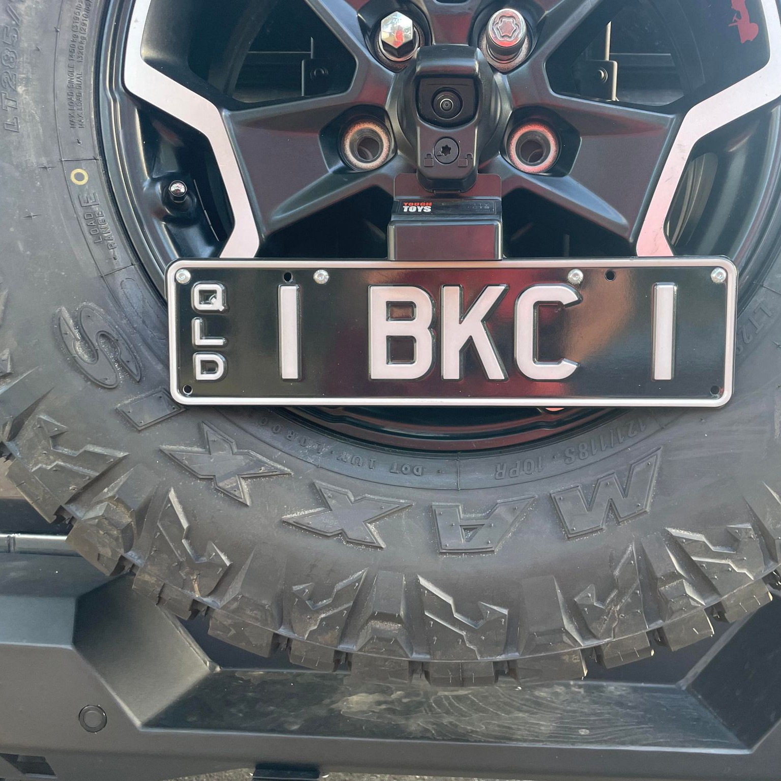 Rear License Plate Relocation Bracket Suitable For 2018+ Jeep Wrangler JL & JLU