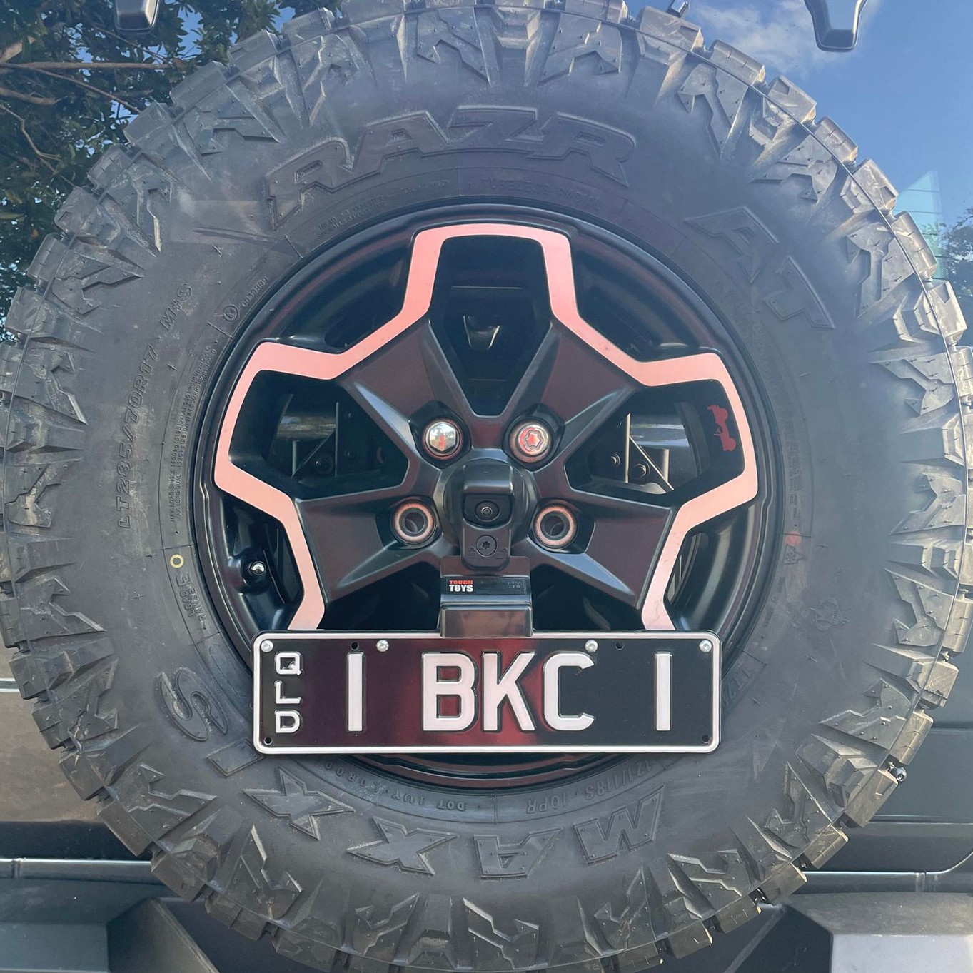 Rear License Plate Relocation Bracket Suitable For 2018+ Jeep Wrangler JL & JLU