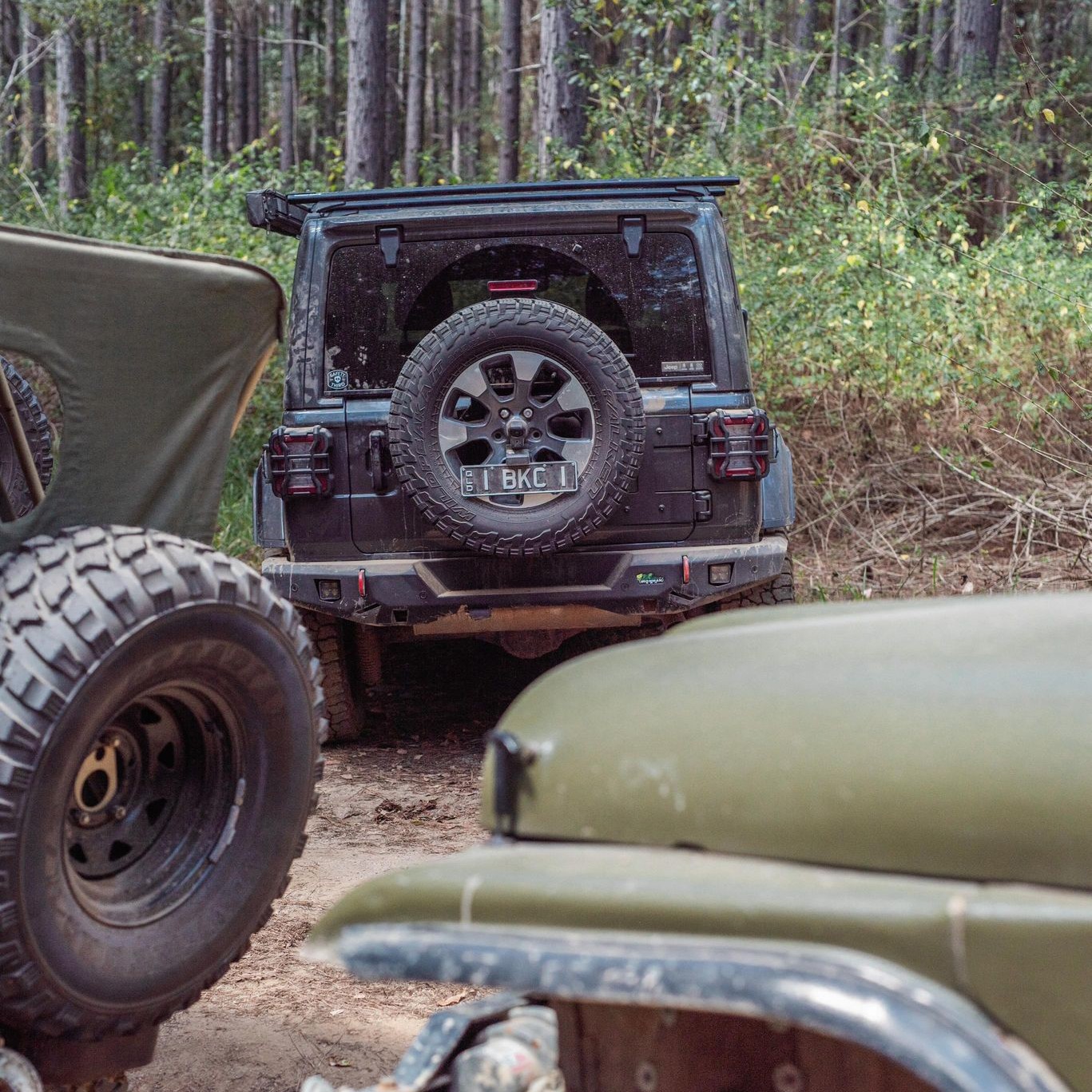 Rear License Plate Relocation Bracket Suitable For 2018+ Jeep Wrangler JL & JLU