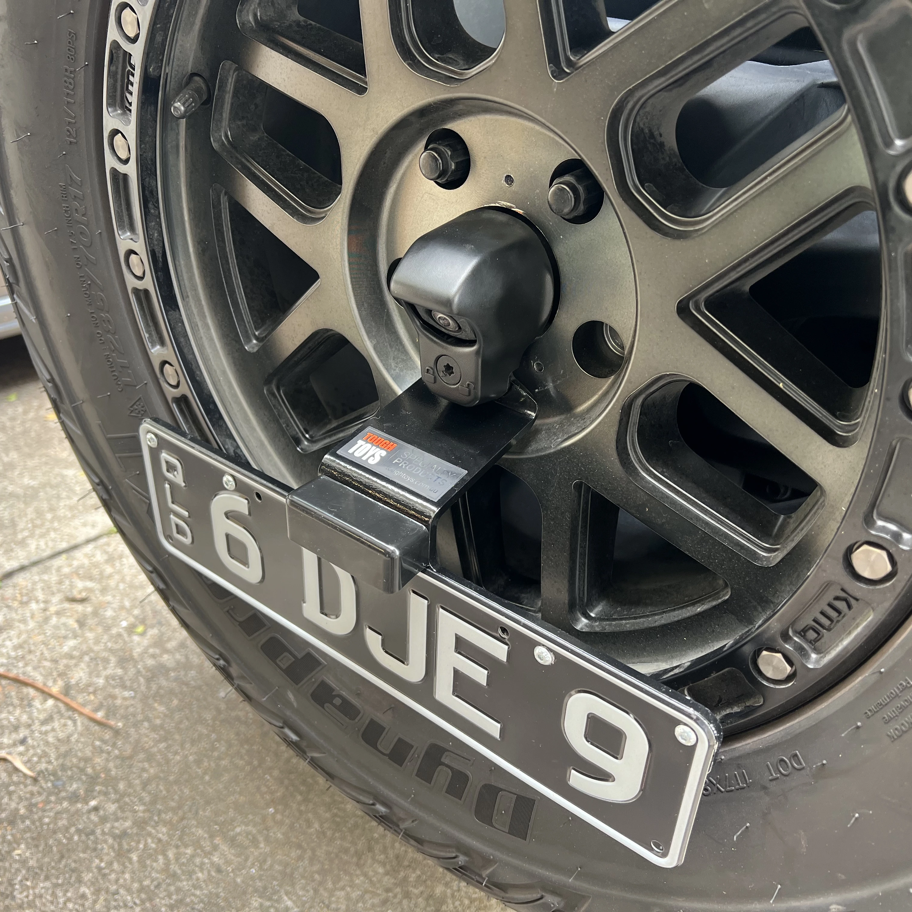 Rear License Plate Relocation Bracket Suitable For 2018+ Jeep Wrangler JL & JLU