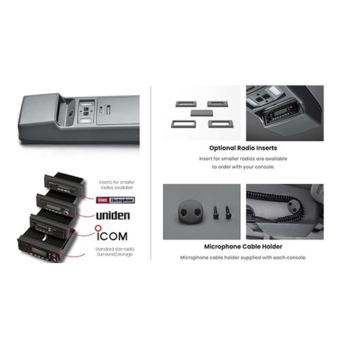 Roof Console Suitable for Toyota Landcruiser 200 Series GX Wagon 12/2007 - 10/2021