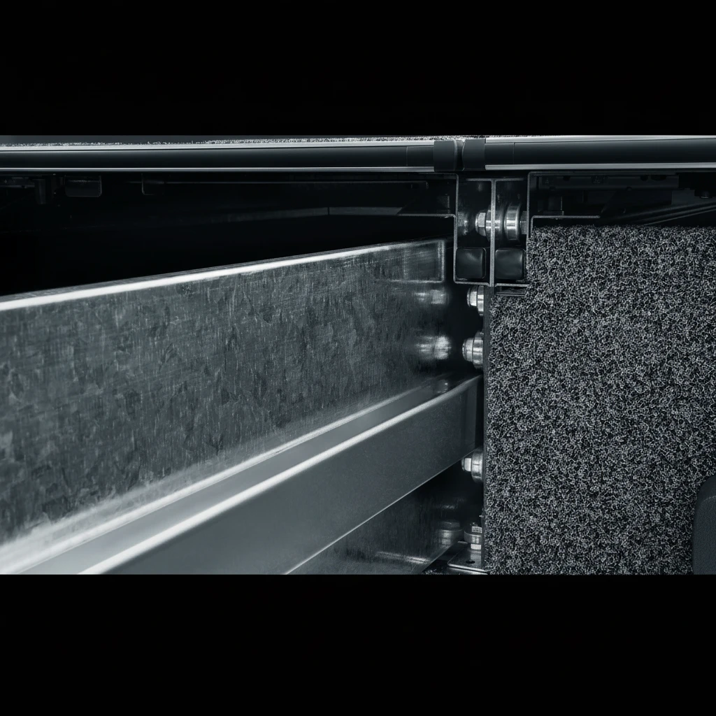 4WD Interiors Fixed Floor Drawers Suitable For Dodge Ram 1500 DS Express Crew Cab 01/2018-12/2023