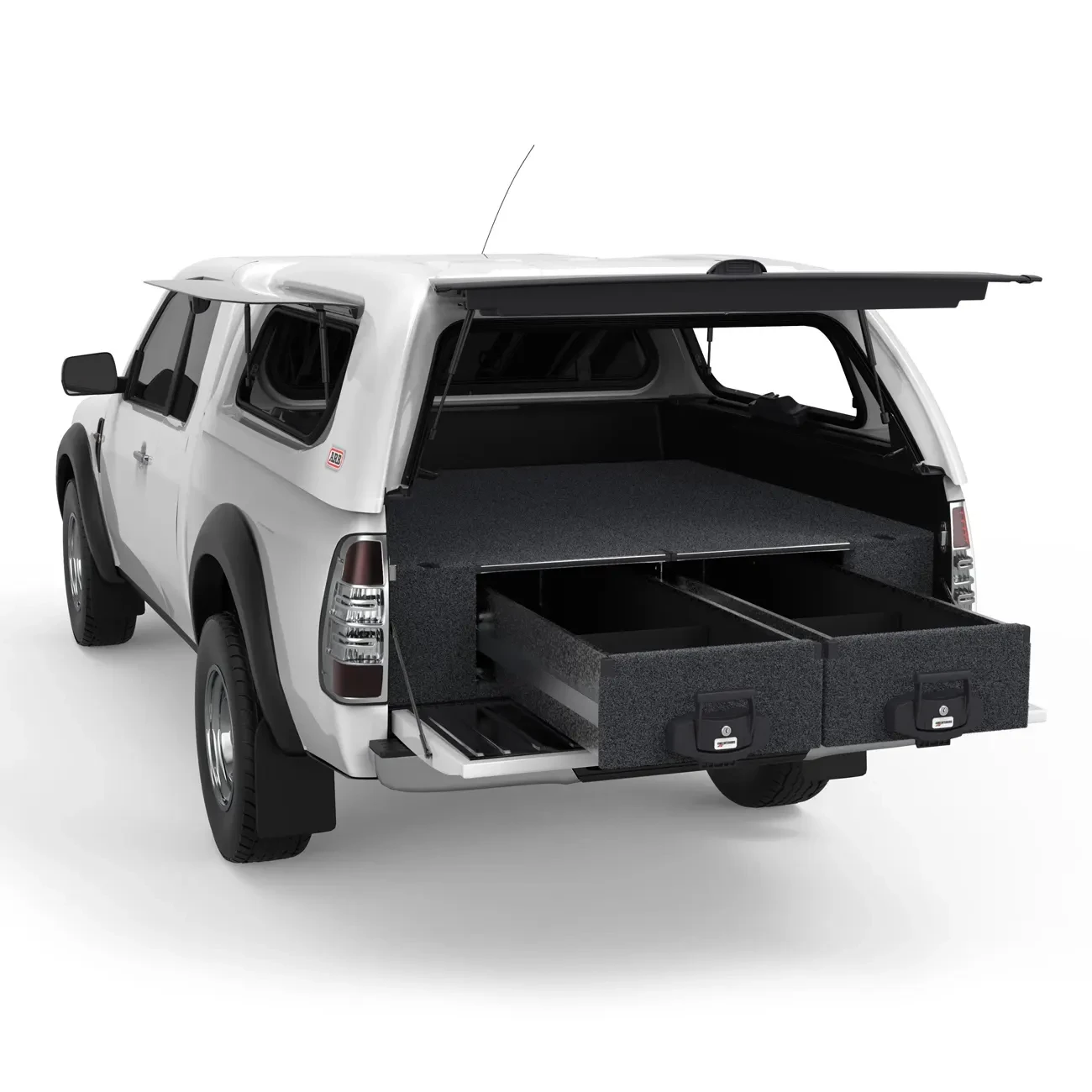 Drawer Systems Suitable For Ford Ranger Super Cab/Extra Cab 01/2006-09/2011