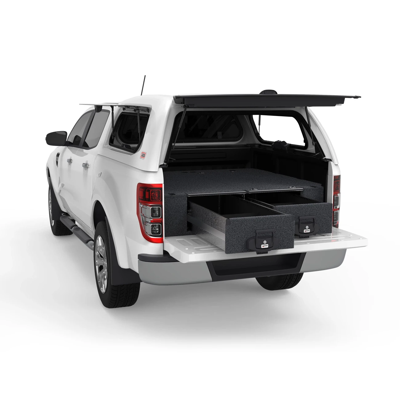 Drawer Systems Suitable For Ford Ranger PX MK1 Dual Cab 10/2011-06/2015