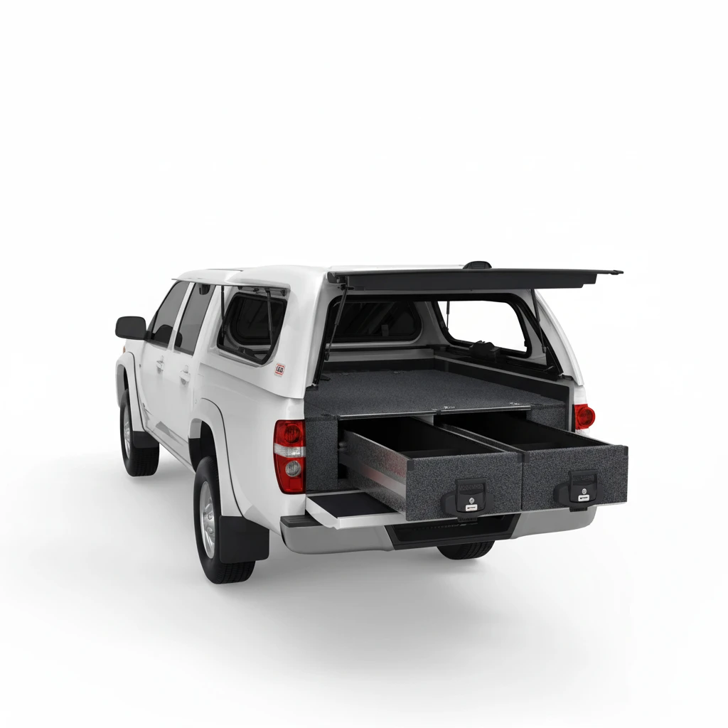Drawer System Suitable For Holden Colorado Dual Cab 12/2002-07/2012