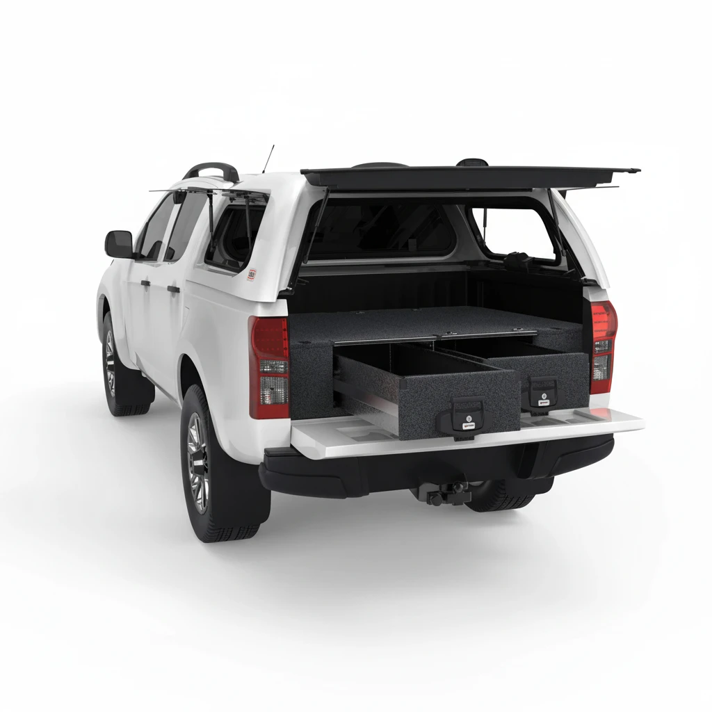 Drawer System Suitable For Isuzu D-Max Dual Cab 09/2012-08/2020