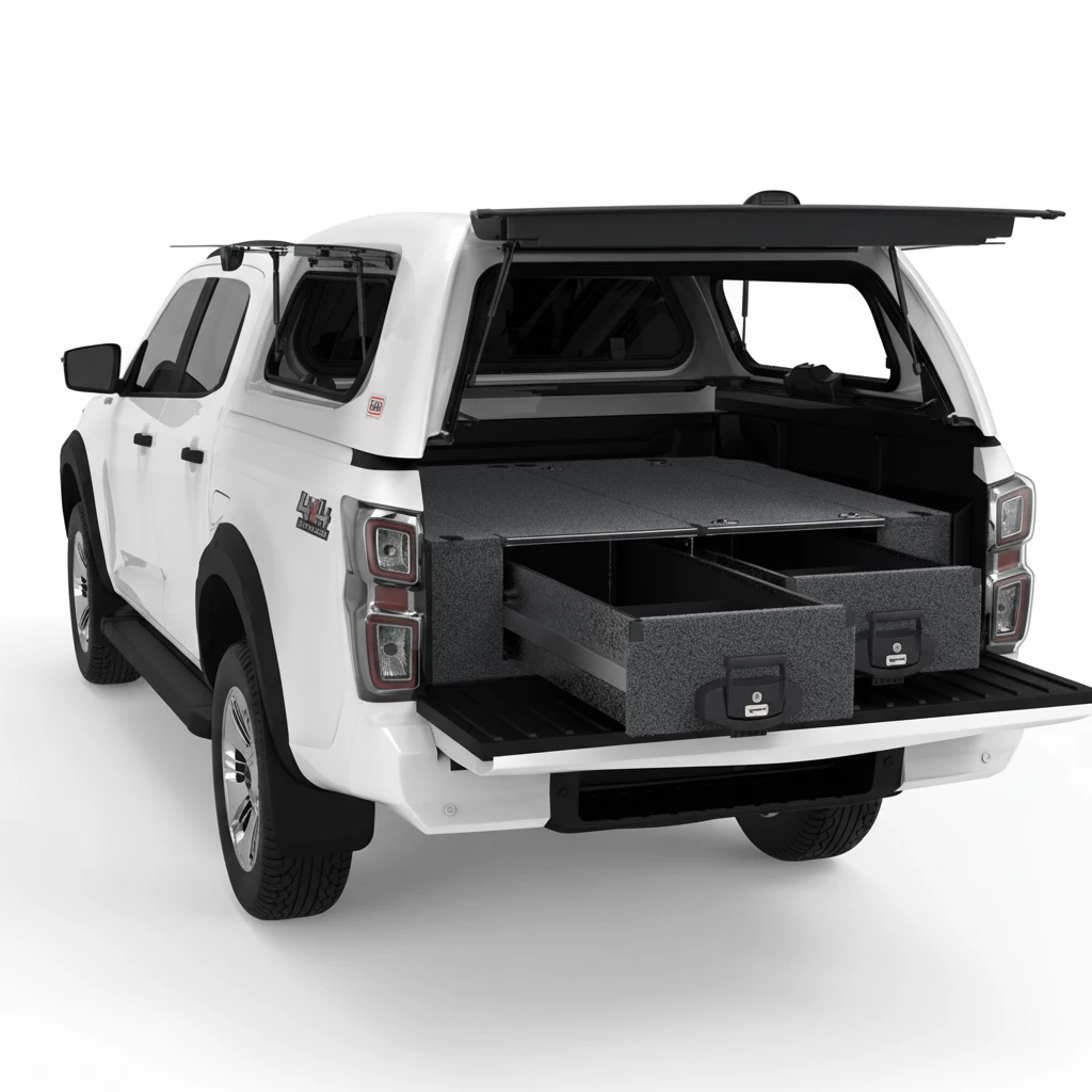 Drawer System Suitable For Isuzu D-Max Dual Cab 10/2020-Current