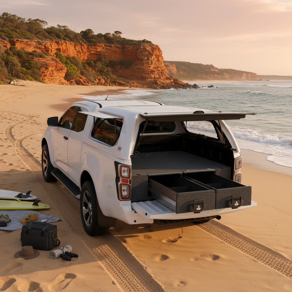 Drawer System Suitable For Isuzu Space Cab/Extra Cab 10/2020–Current