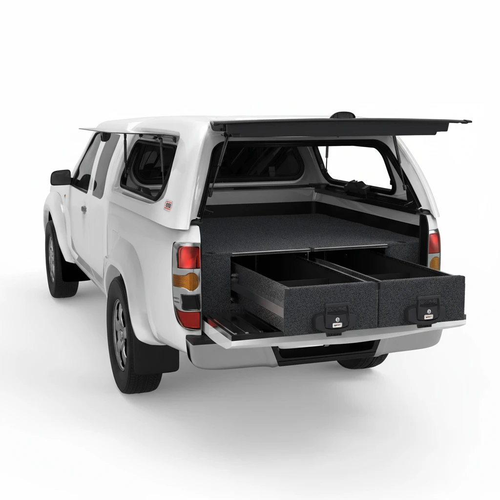 Drawer System Suitable For Mazda BT-50 Freestyle Cab/Extra Cab 01/2007-09/2011