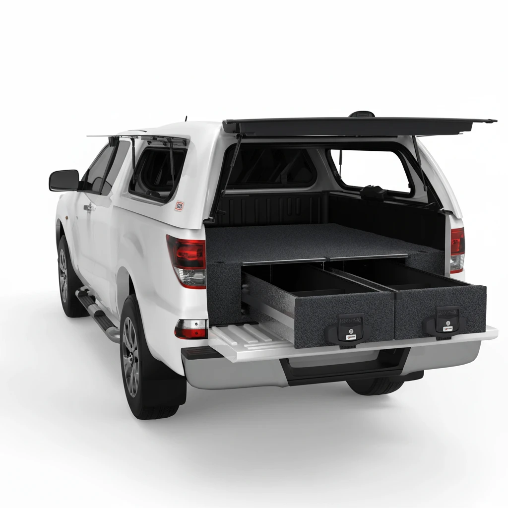 Drawer System Suitable For Mazda BT-50 Freestyle Cab/Extra Cab 10/2011-08/2020