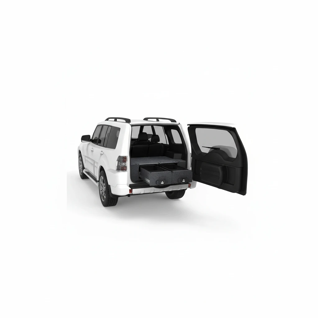 Drawer System Suitable For Mitsubishi Pajero NS/NT/NW/NX Wagon 01/2007-12/2021