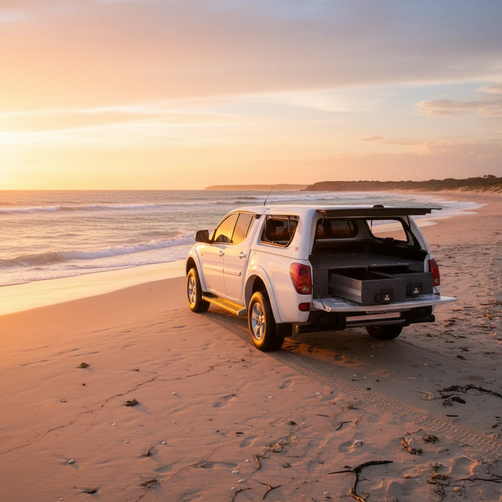 Drawer System Suitable For Mitsubishi Triton MN Dual Cab 10/2009-02/2015