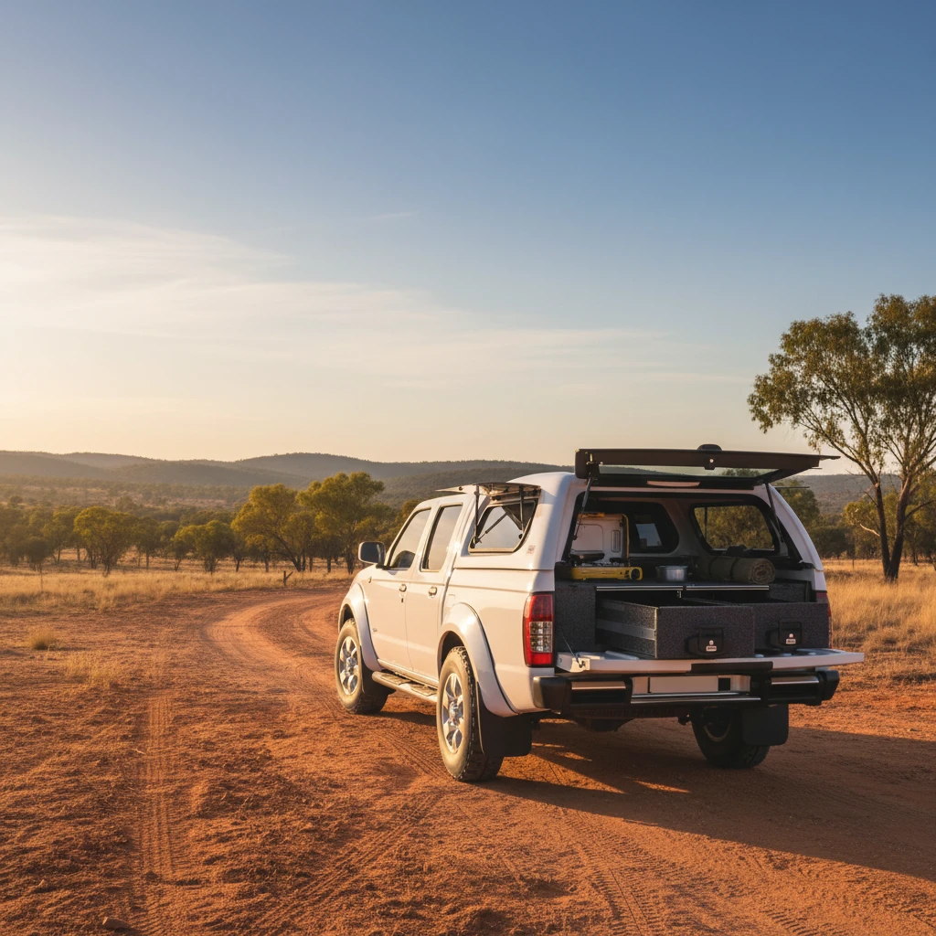 Drawer System Suitable For Nissan Navara D22 Dual Cab 04/17-03/2015