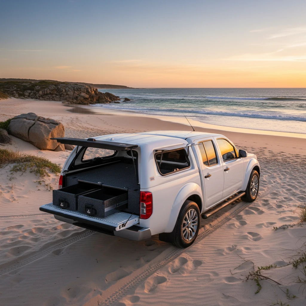 Drawer System Suitable For Nissan Navara D40 RX Dual Cab 11/2005-03/2015