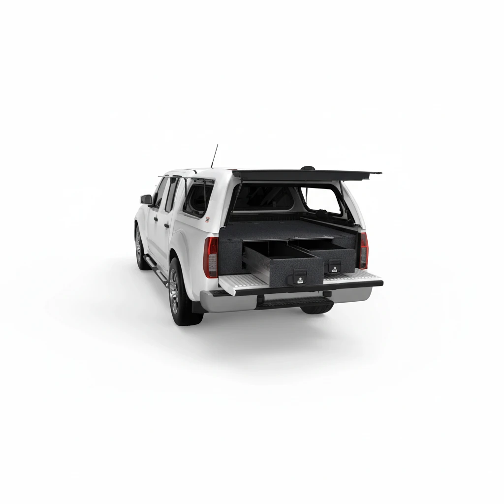 Drawer System Suitable For Nissan Navara D40 RX Dual Cab 11/2005-03/2015