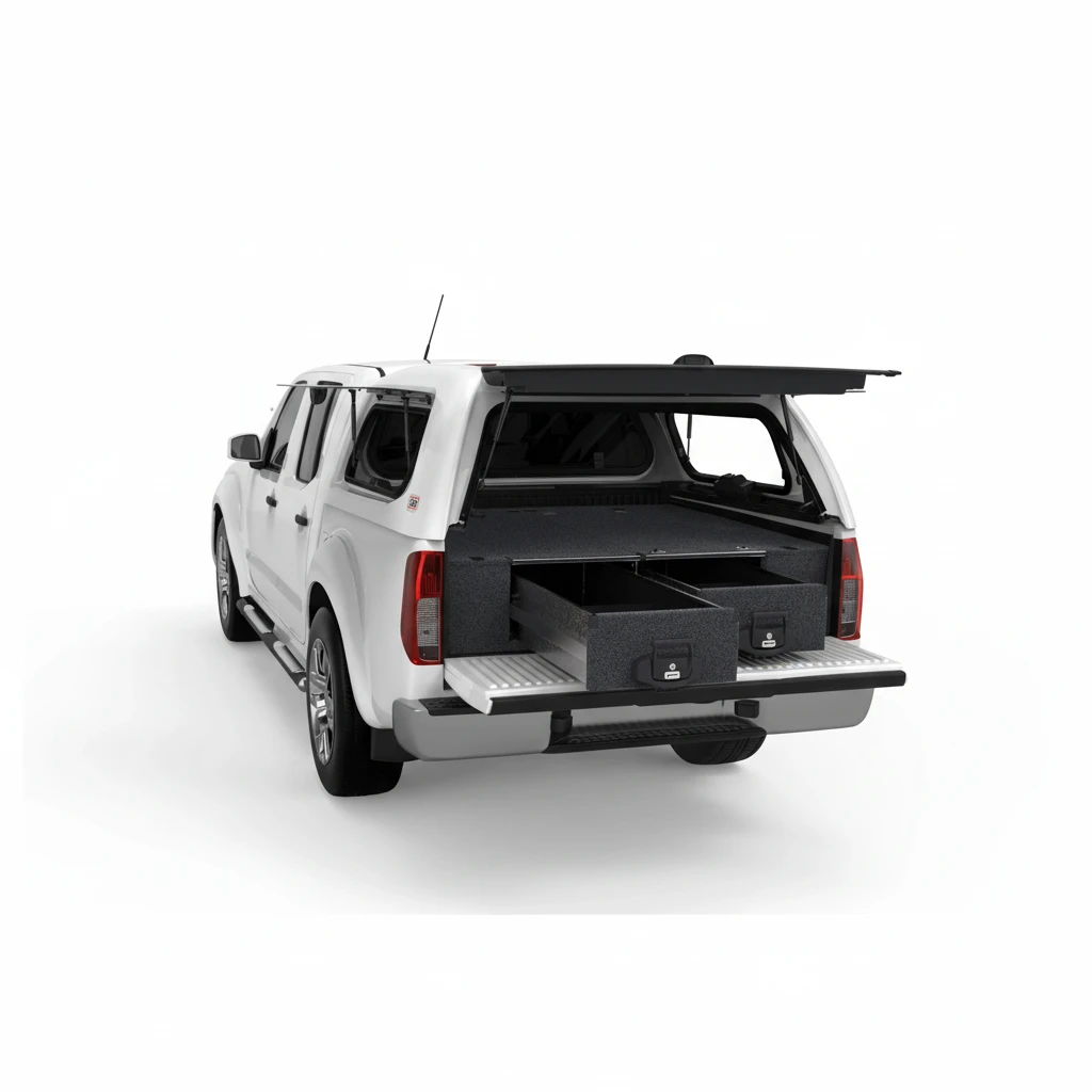 Drawer System Suitable For Nissan Navara D40 STX Dual Cab 11/2005-03/2015