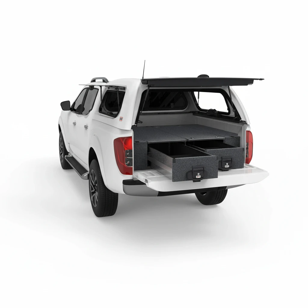 Drawer System Suitable For Nissan Navara NP300 Dual Cab 06/2015-Current