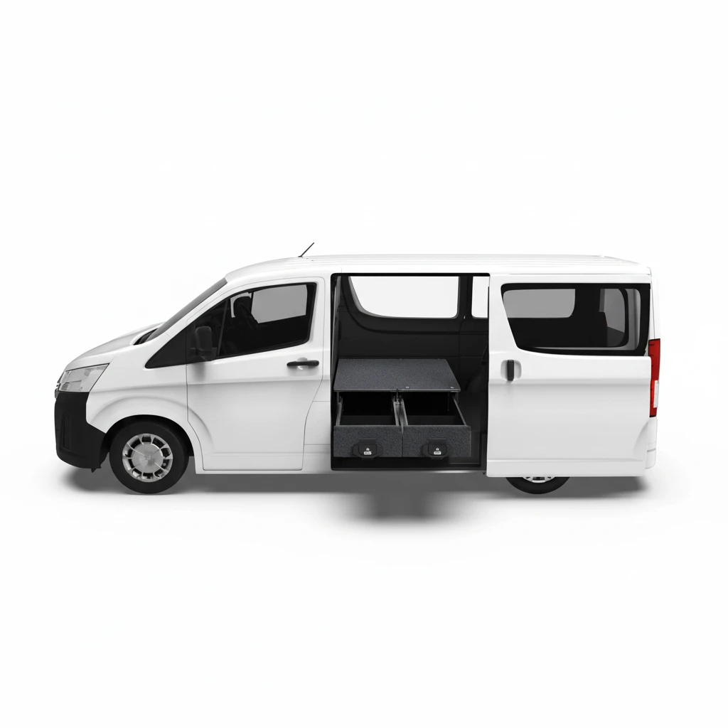 Drawer System Suitable For Toyota Hiace Van 05/2019-Current