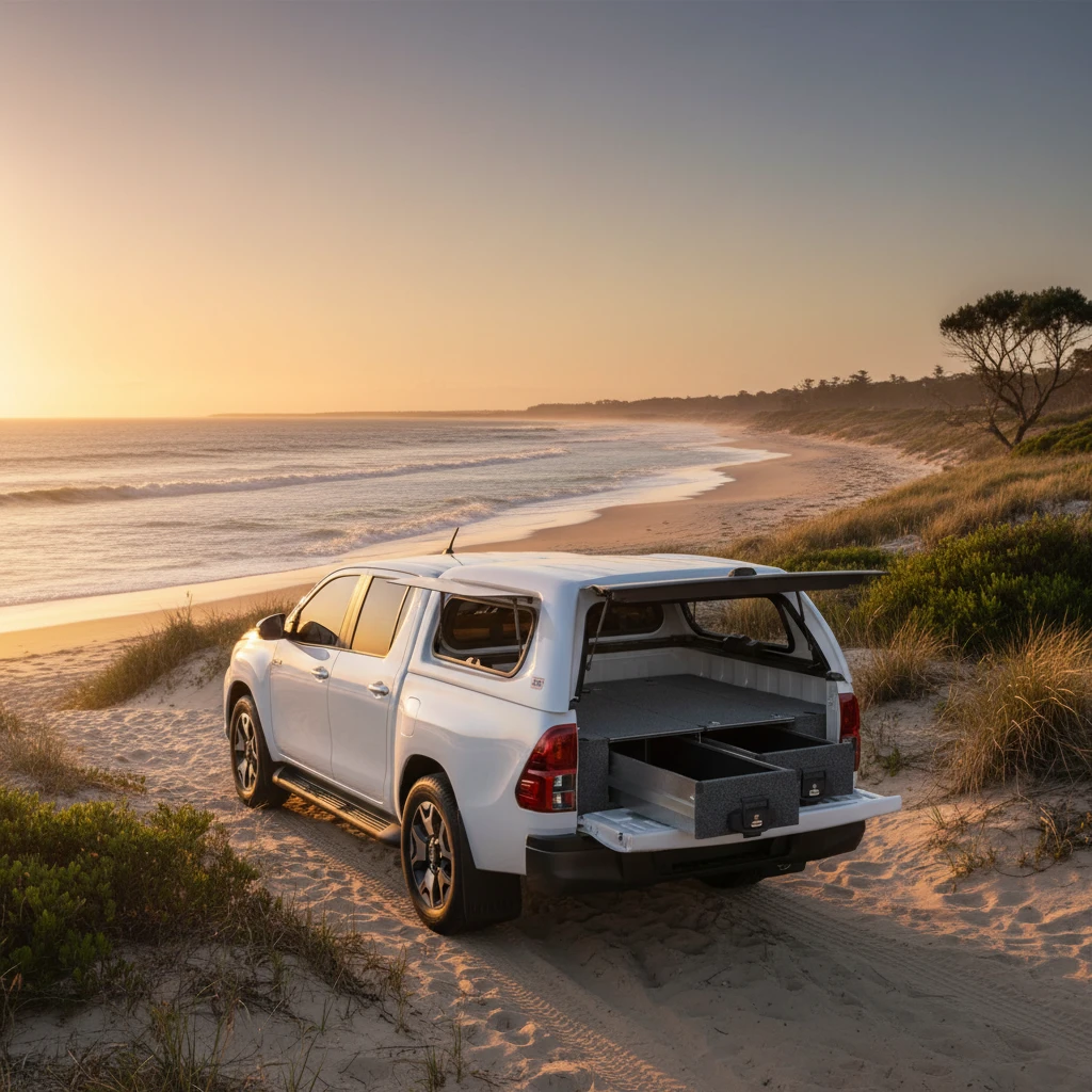 Drawer System Suitable For Toyota Hilux Dual Cab SR5 J Deck 09/2021-Current