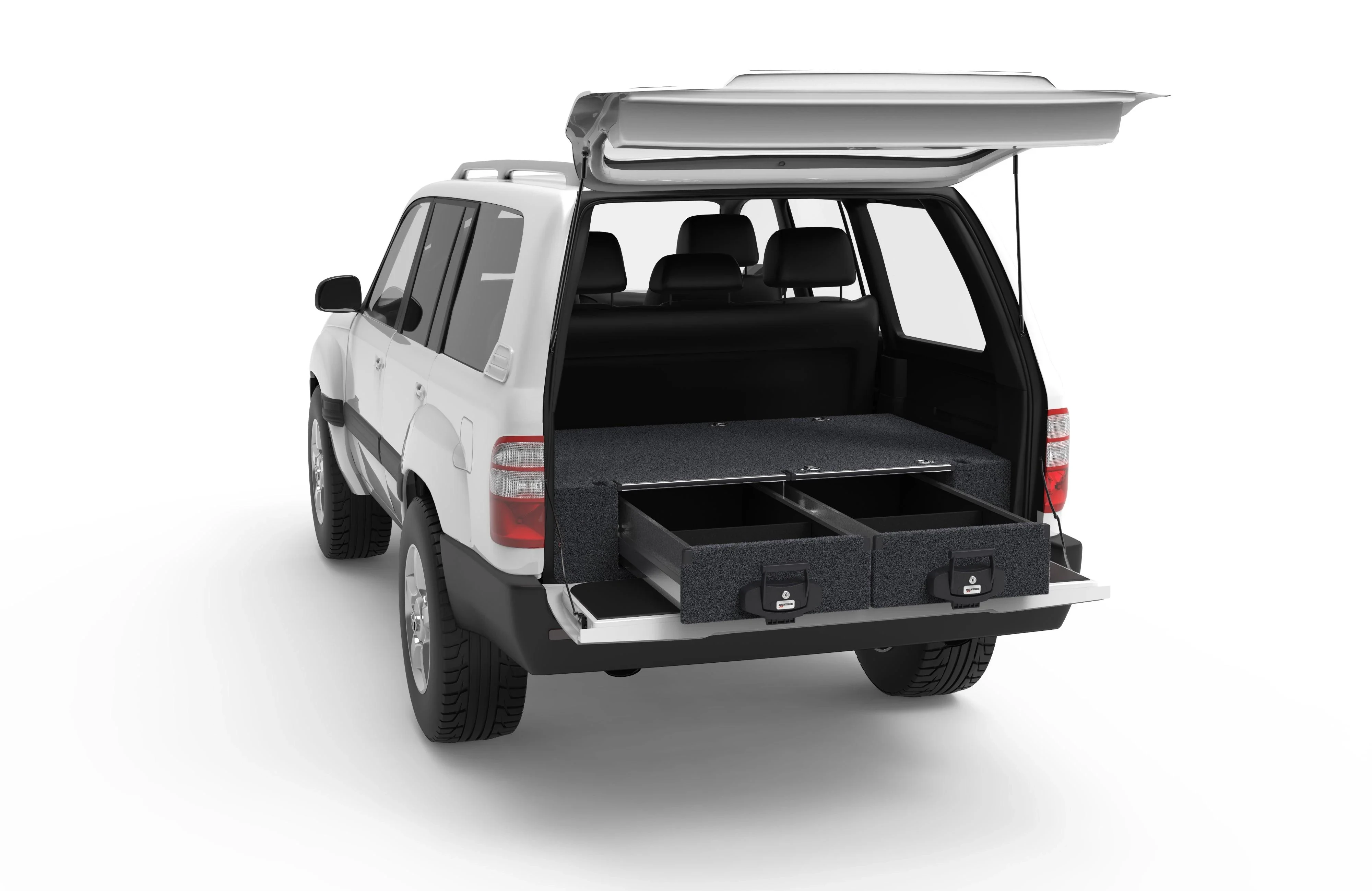 Drawer System Suitable For Toyota Landcruiser 100 Series GXL Wagon With Air Con 04/1998-07/2002