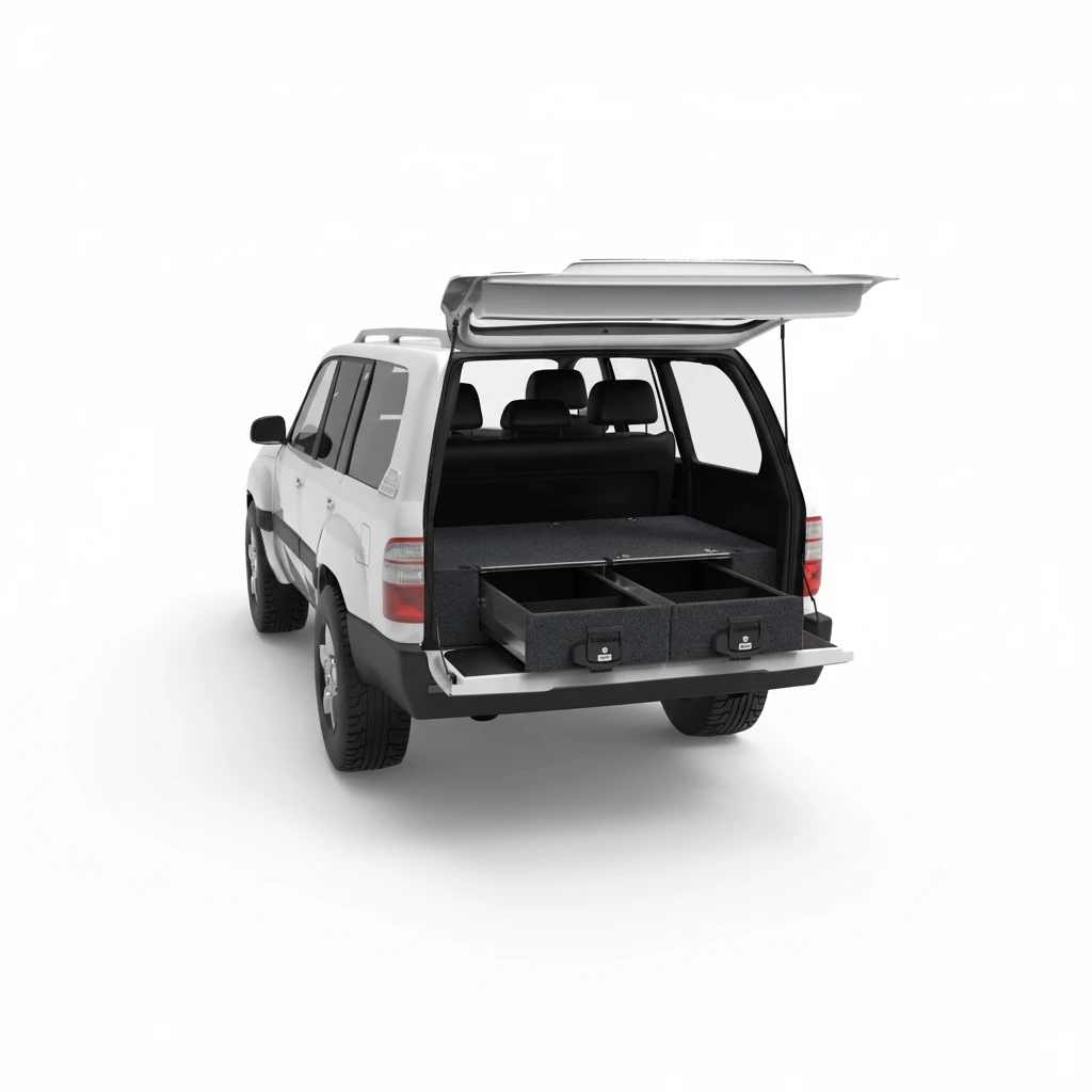 Drawer System Suitable For Toyota Landcruiser 100 Standard Wagon 04/1998-11/2007