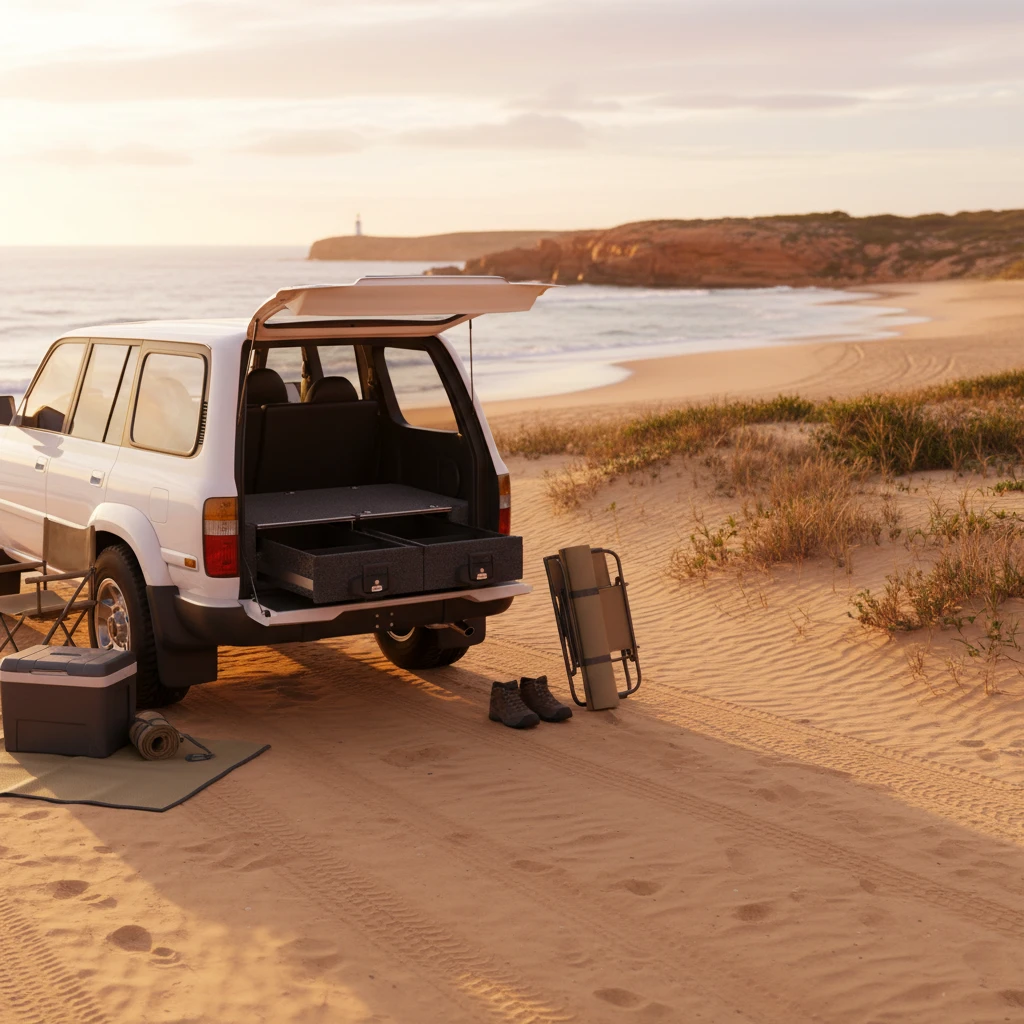 Drawer System Suitable For Toyota Landcruiser 80 Series GXL Wagon 1995-1998