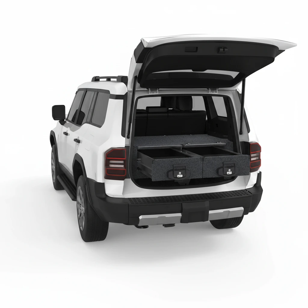 Drawer System Suitable For Toyota Landcruiser Prado 250 Series Altitude 10/2024-Current