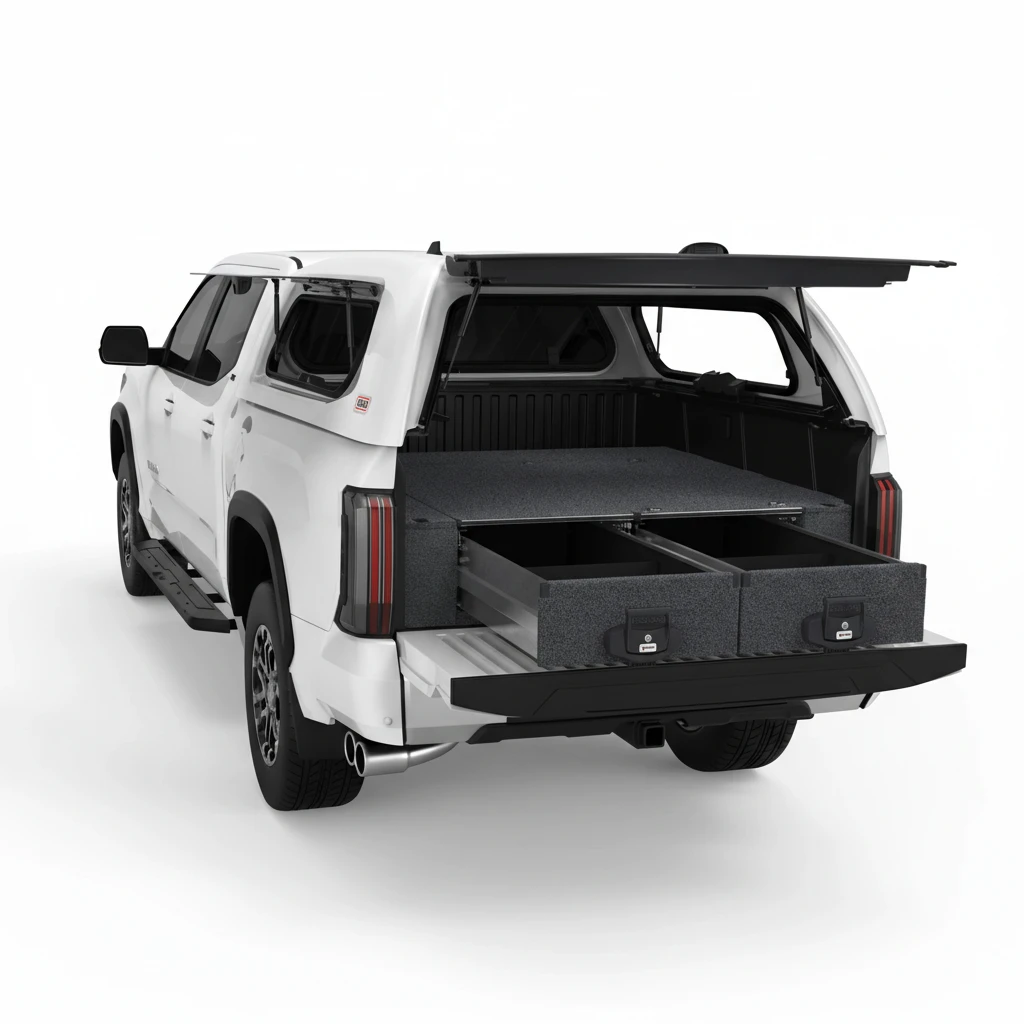 Drawer System Suitable For Toyota Tundra Dual Cab 11/2024-Current